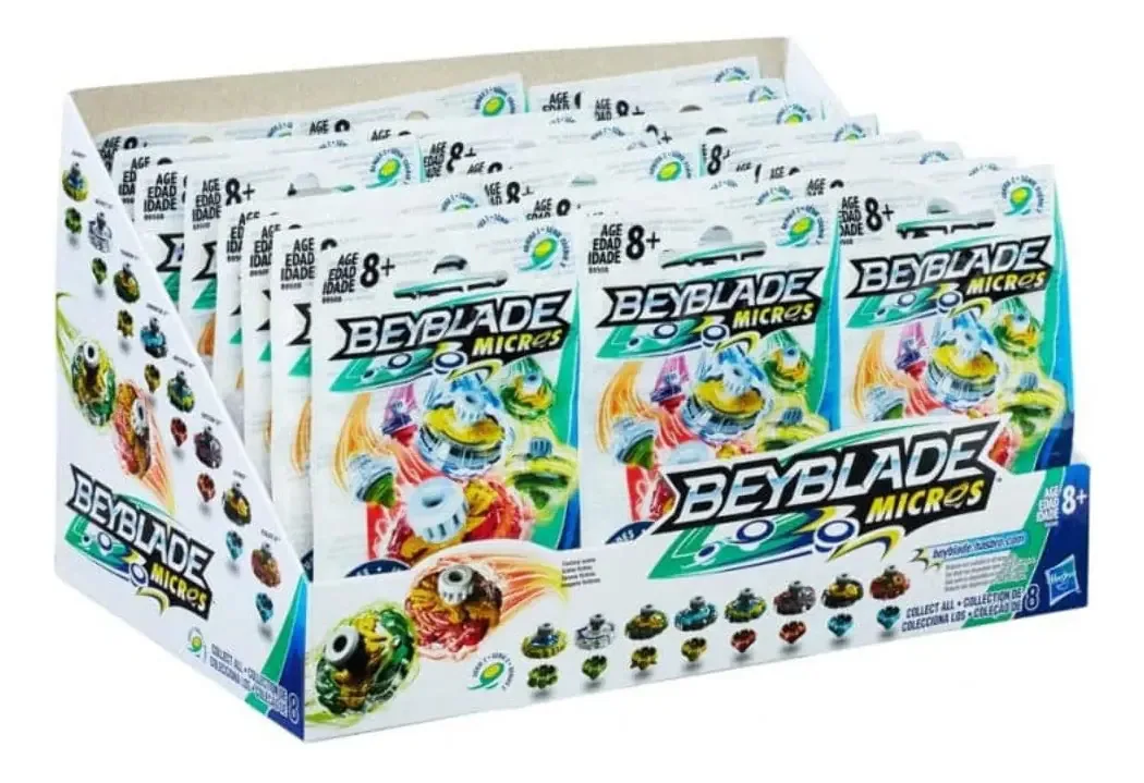 Beyblade Micros Series 2, pacote único, colorido, multicolorido