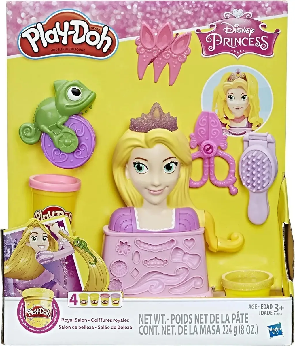 Brinquedo Play-Doh Disney Princess multicolorido Play-Doh Dough and Play