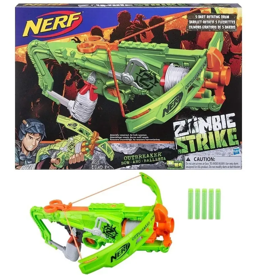 Nerf Zombie Outbreaker Bow B9094