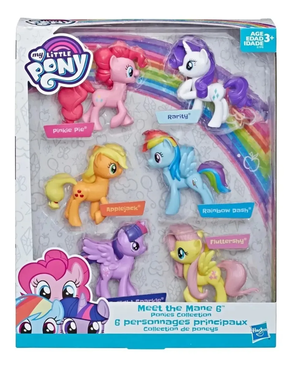 Coleção My Little Pony Pony 6 bonecos
