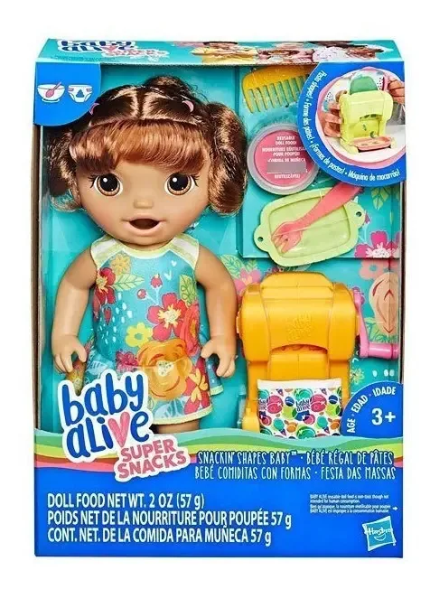 Refeições para bebês Baby Alive com formas e acessórios - Hasbro