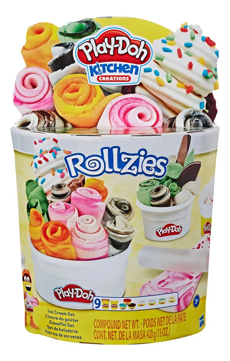 Play-doh Rollzies - Conjunto de sorvetes