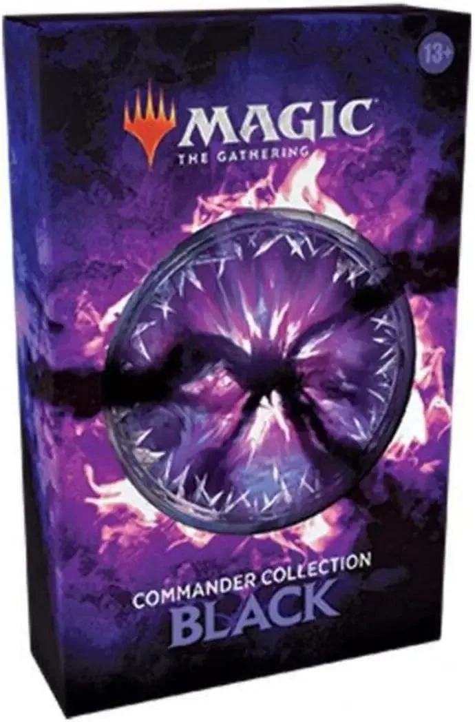 Cartas Magic The Gathering MTG Commander Collection Preto 8 Cartas