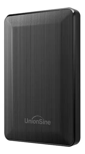 Hd Externo Portátil Usb 3.0 Unionsine 500gb Só Para Salvador Cor Preto