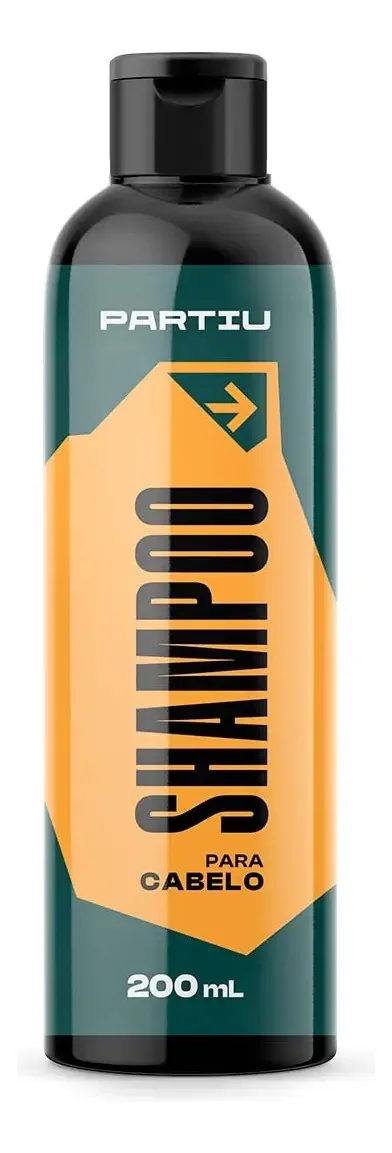 Shampoo Para Cabelo Masculino 200ml Vigor Partiu