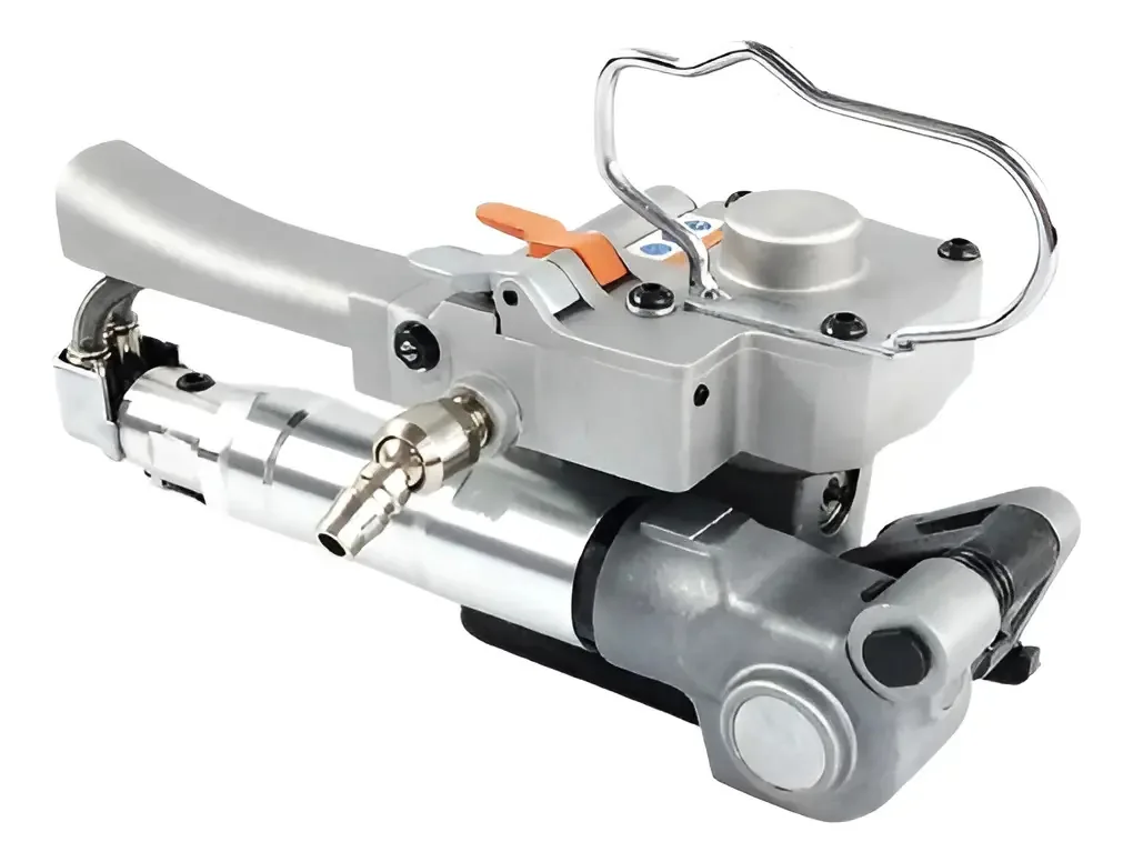Máquina de Arquear Pneumática Fullmac Paletes Cargas Fita PET 350kg