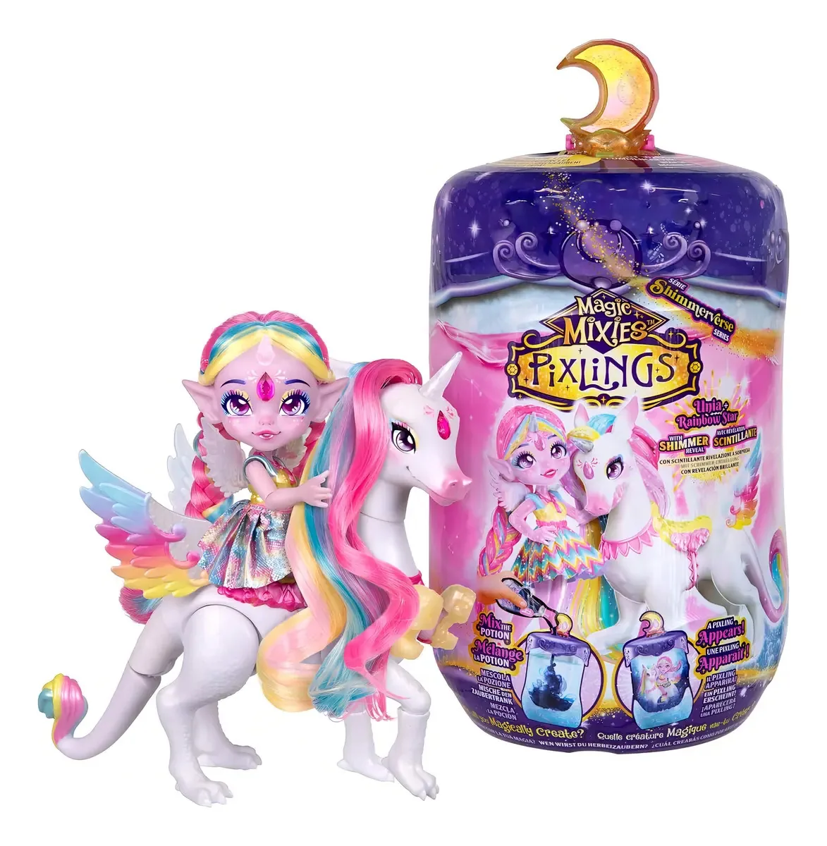 Bonecas e animais de estimação Magic Mixies Pixlings