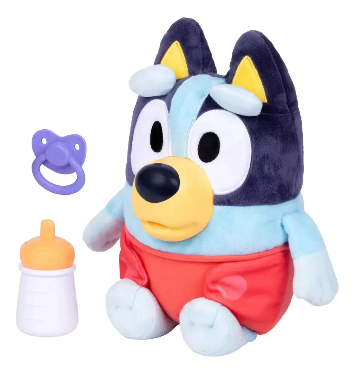 Bluey Apapacho e cuidado com acessórios e som de água