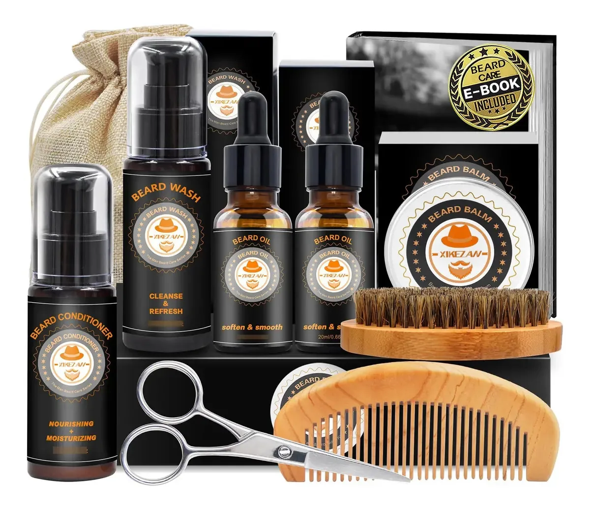 Condicionador de óleo de barba Cep Beard Kit para cuidados com a barba