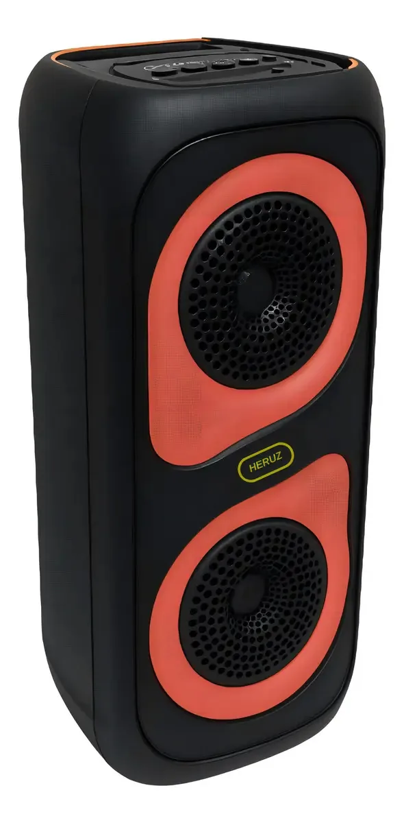 Caixa De Som Bluetooth Som Potente Alto Amby Linha Heruz-38 Grante Potencia