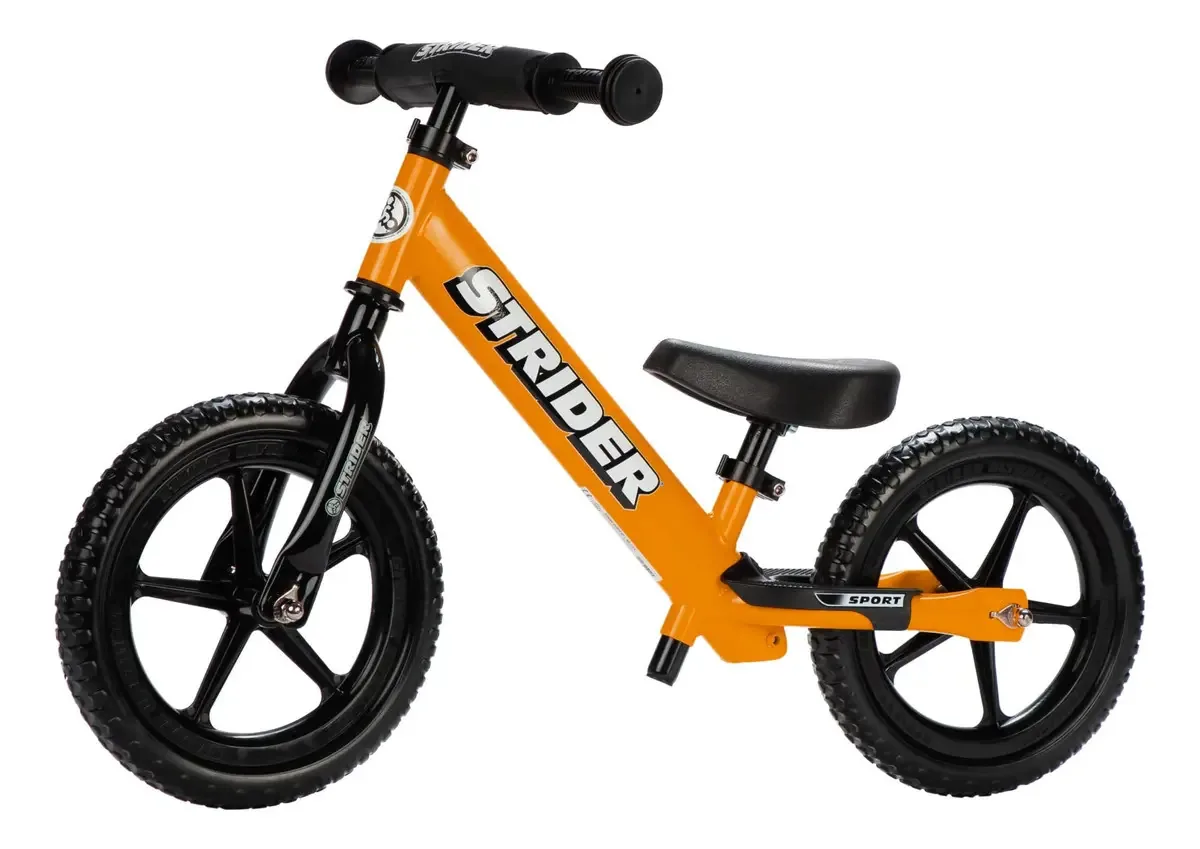 Bicicletas Strider Sport Balance 12 Sport, E. Cor Laranja
