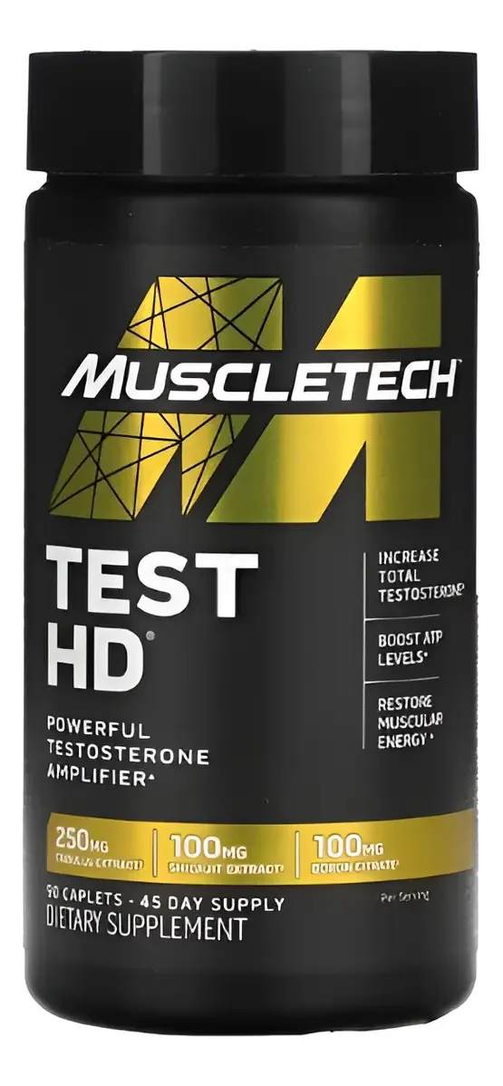 Precursor Test Hd Muscletech 90 cápsulas sem sabor