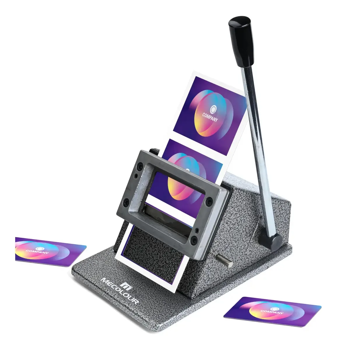 Cortador Para Cartão De Pvc Crachá 86x54mm Máquina De Corte Manual Para Crachá Mecolour Corte Reto Preciso