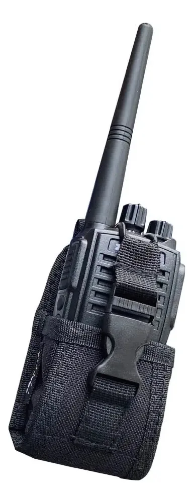 Capa de rádio Cordura® - Ht Gabil GB-92n para rádio portátil Walkie Talkie, rádio bidirecional Kenwood Icom Yaesu Alinco Baofeng UV5r (pequena)