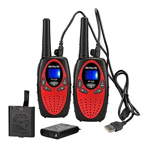 Walkie Talkies infantis recarregáveis Retevis Rt628 22
