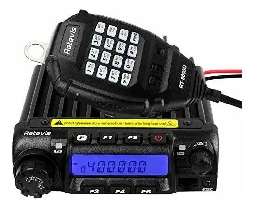 Transceptor de rádio móvel Retevis RT-9000d UHF 400-490 Mhz