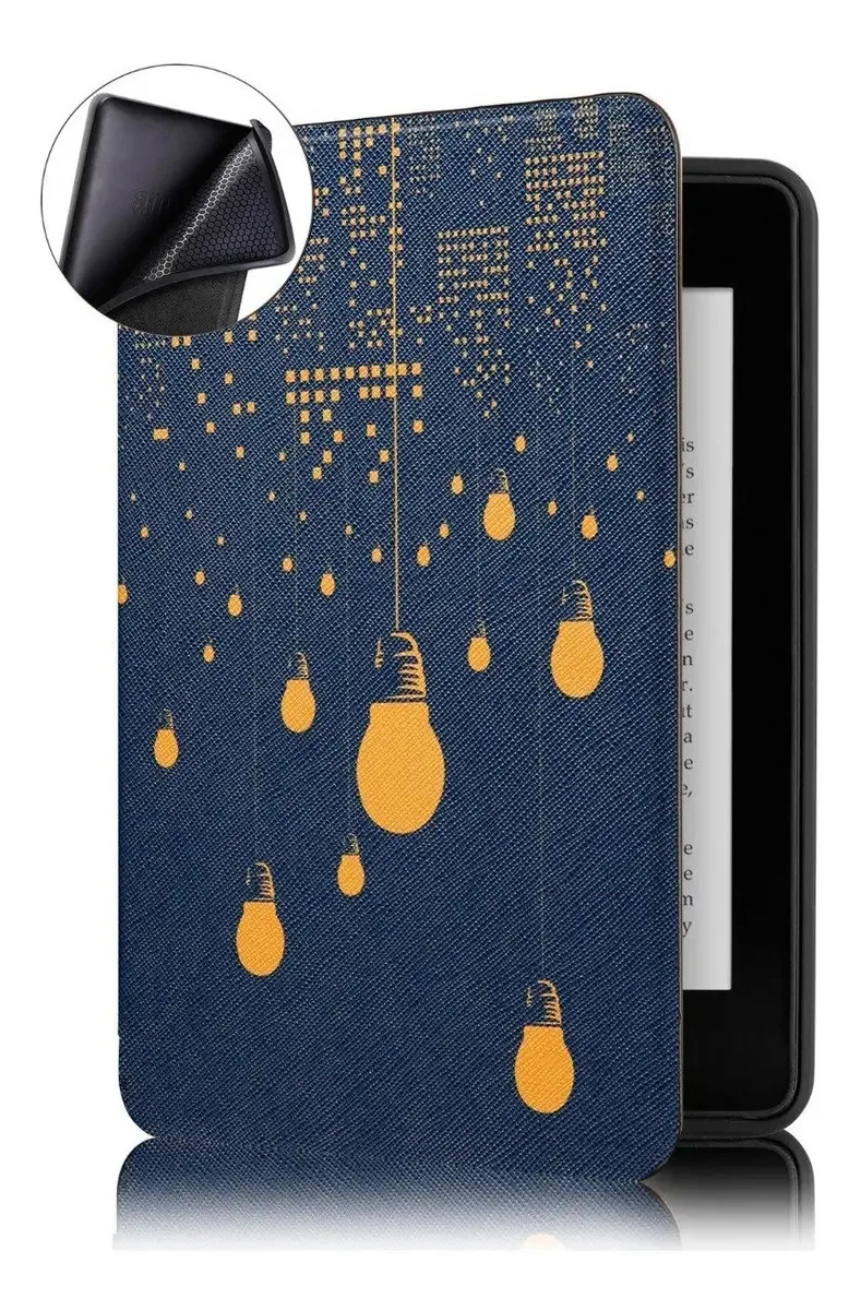 Capa Kindle 10ªgeração Wb® Auto Hibernação Cor Luzes