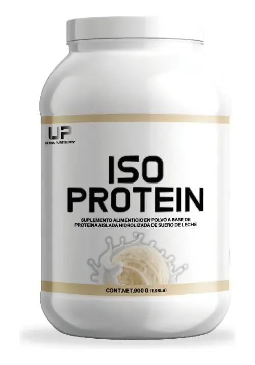 Suplementos ultra puros, proteína isoisolada e hidrolisada, 900 g, sabor de baunilha