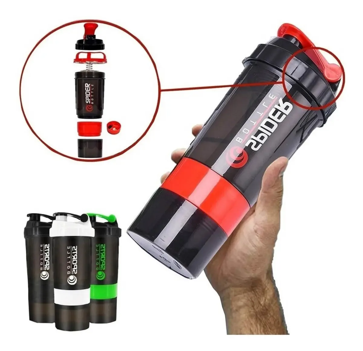 Copos de agitador Protein Gym Mixer para esportes e fitness