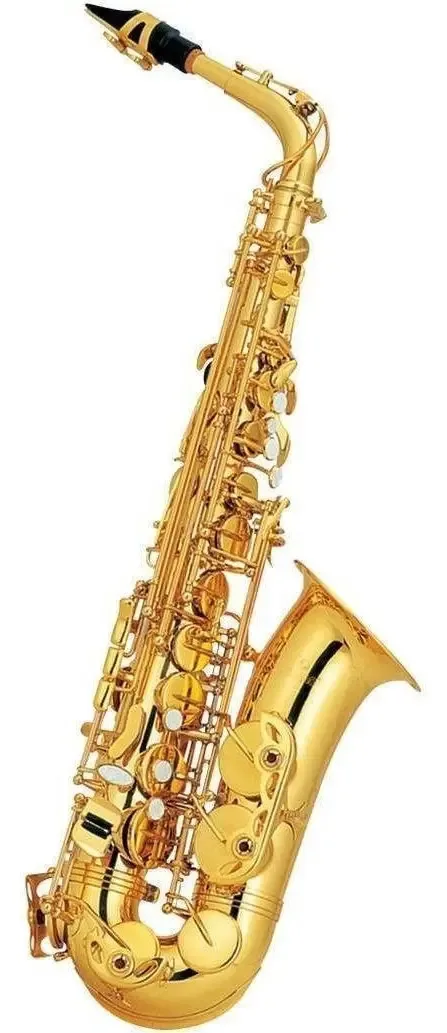 Saxofone alto Symphonic As-01 Eb lacado a ouro