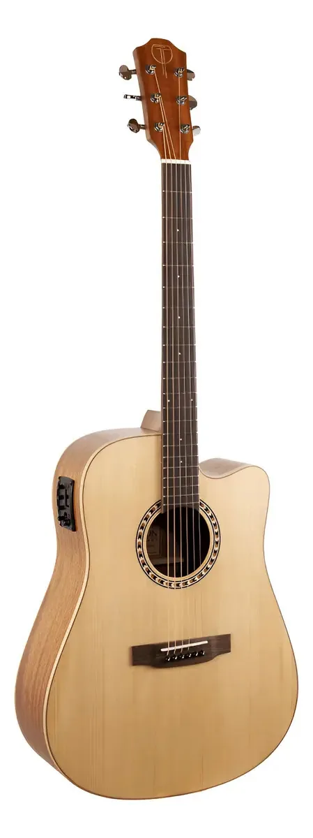 STS100cent - Guitarras Teton - Guitarras acústicas - Cor preta