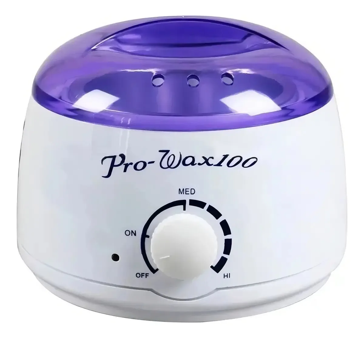 Pote de cera depilatório roxo + 400 gr Easy Epilation Wax Pro Epilator
