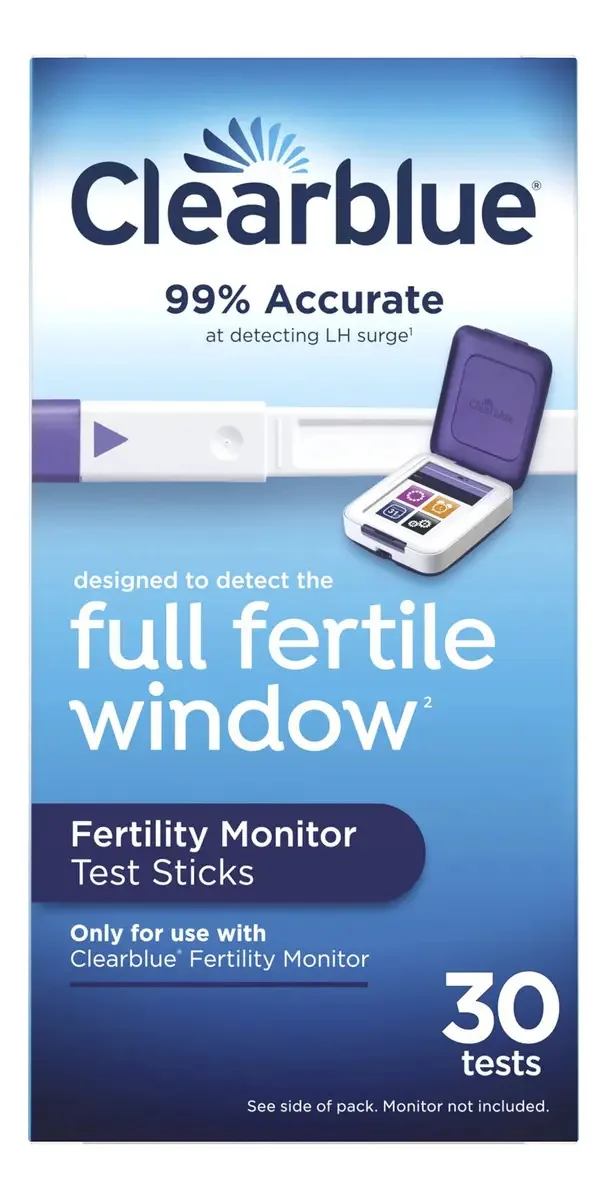 Teste do Monitor de Fertilidade Clearblue, 30 Unidades