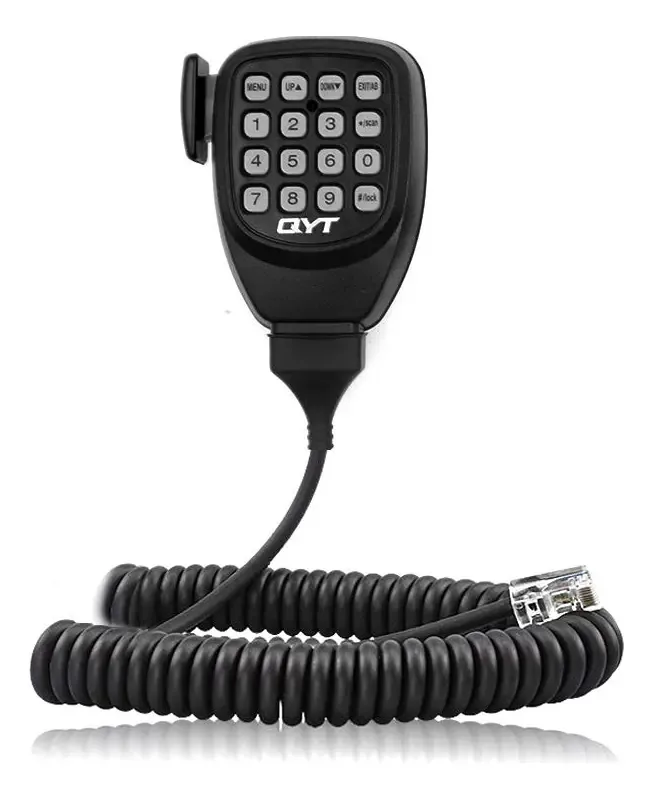 Microfone de Rádio Qyt Para Qyt Kt-8900 Kt-uv980plus Kt-7900d Kt-8900d Rádio Móvel Microfone