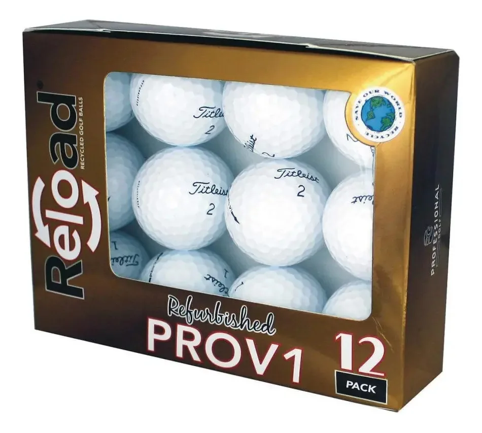 Bolas De Golfe Titleist Prov1 Refinished (12 Unidades)