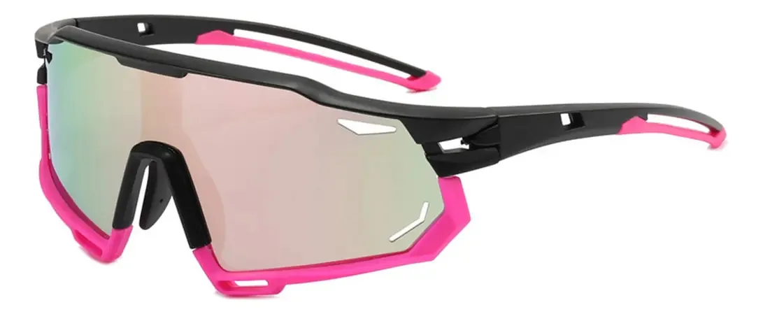Lentes: óculos de sol fotocrômicos, dia e noite, para dirigir carros esportivos, ciclismo, pesca, motociclismo, corrida, caminhada, caminhada, para mulheres, rosa com preto