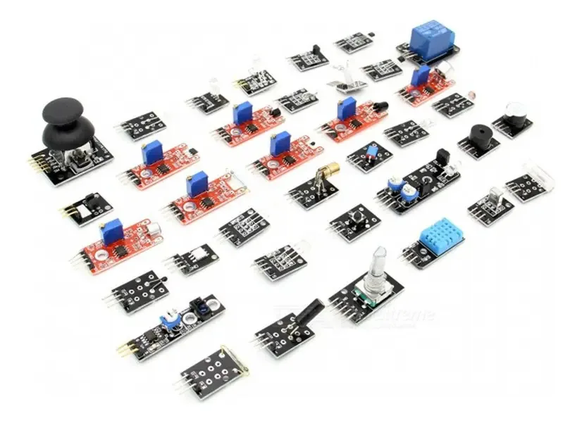Kit Com 37 Módulos / Sensores Para Arduino