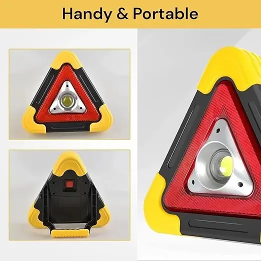Luzes de segurança Savefree Triangle Solar LED Luzes de emergência LED automáticas