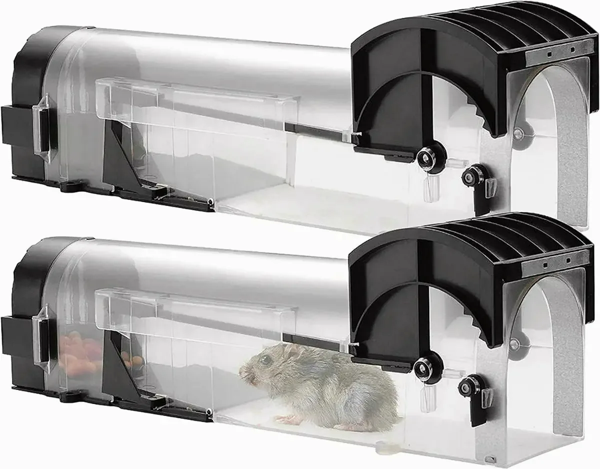 Trampas Para Ratas Ratones Efectivas Automática 2pcs