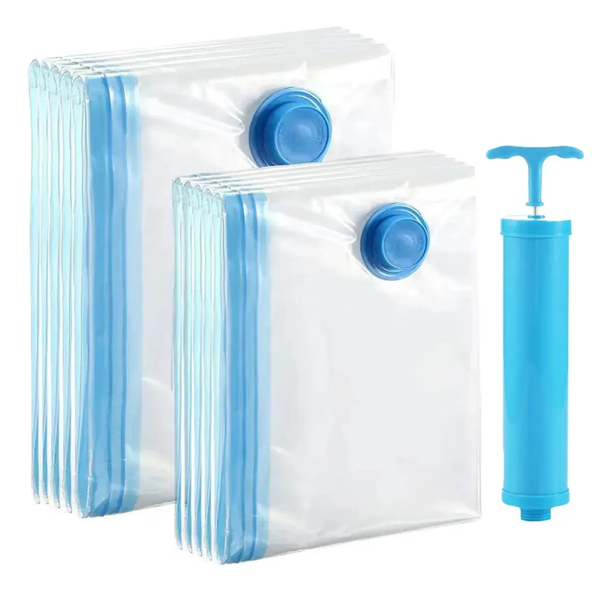 Saco à vácuo Ecovida Ecovida10X - kit x 10 unidades de 80cm x 60cm