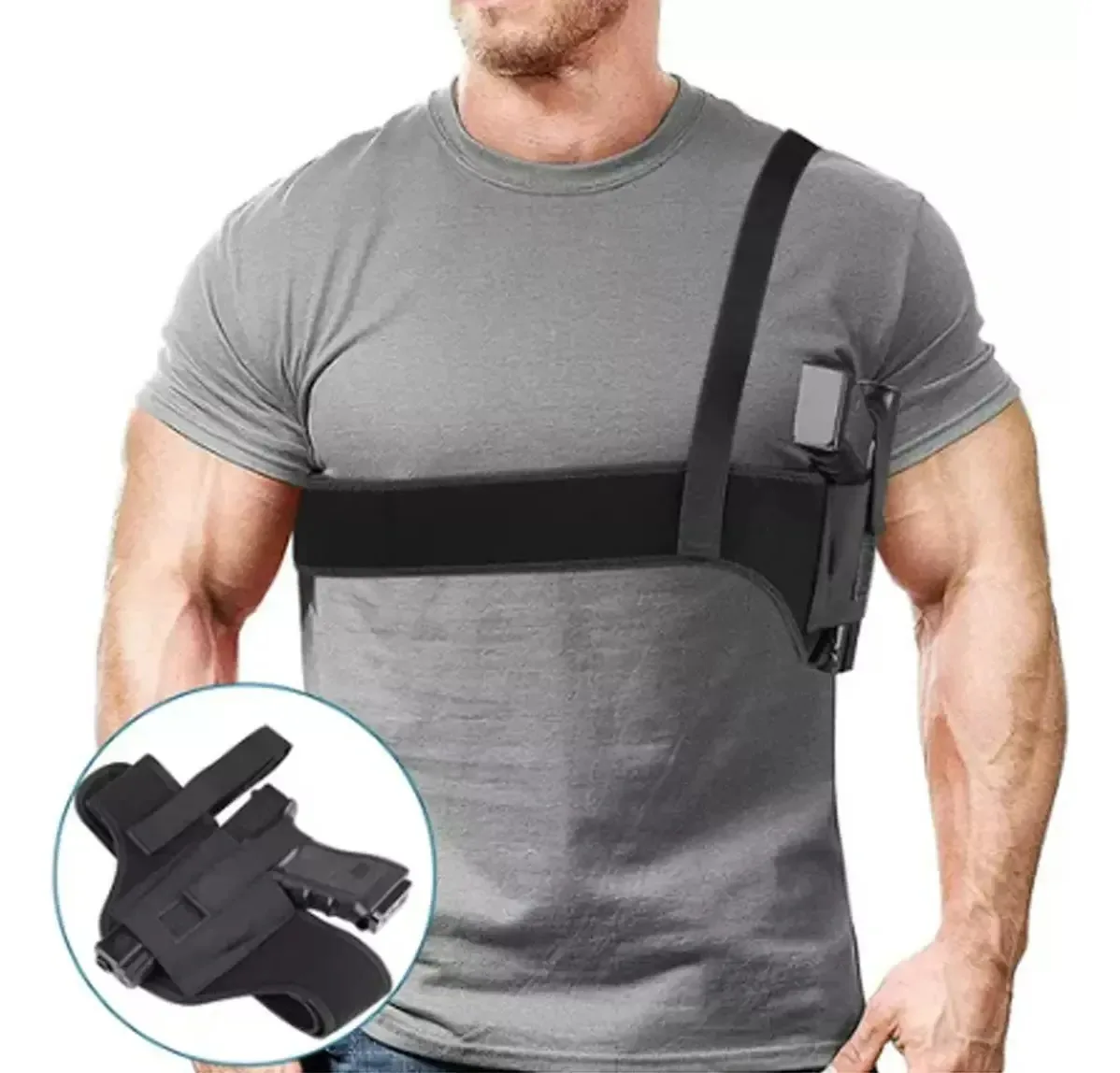 Savefree — Capa universal com coldre tático para armas, pistola de ombro