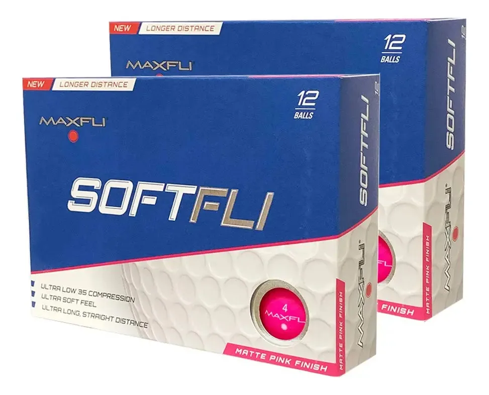 Bolas de golfe Maxfli Softfli Mate 12 unidades