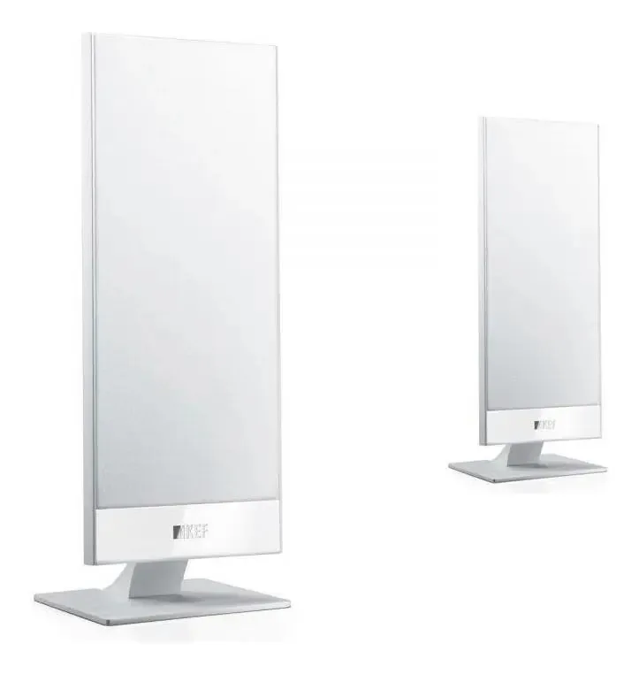 Par De Caixa Acustica Satelite Kef T101 Branca Branco