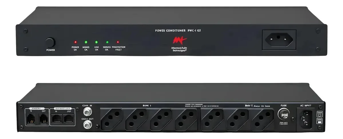 Condicionador de energia AAT PWC-1 110V G2 1800W Preto