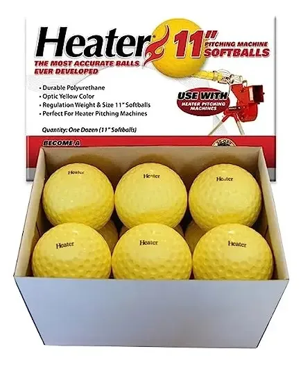 Bolas de Softball Heater 28cm - 12 unidades