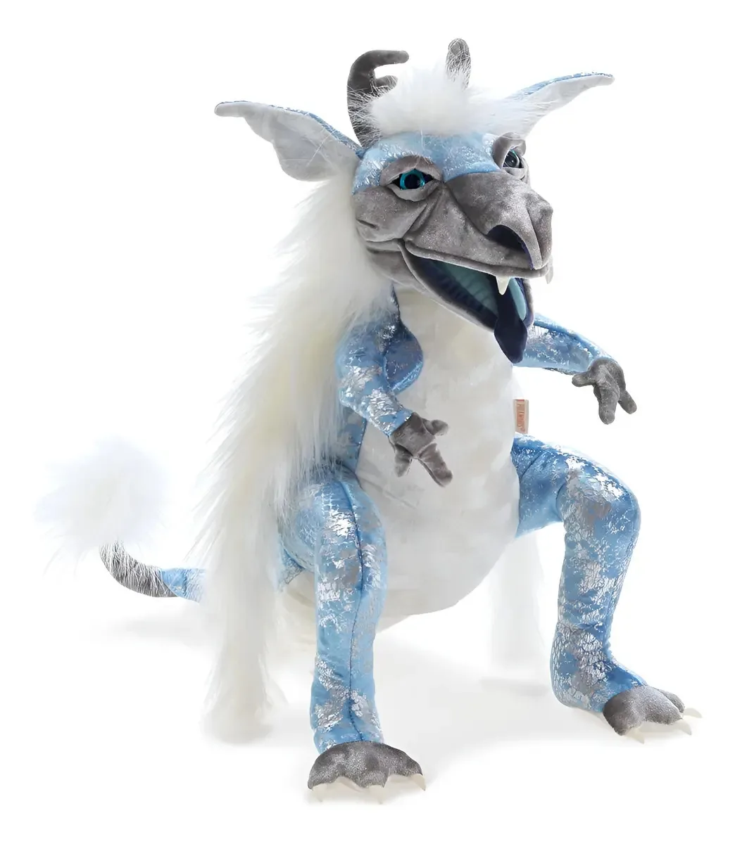 Fantoche Folkmanis Ice Dragon Hand