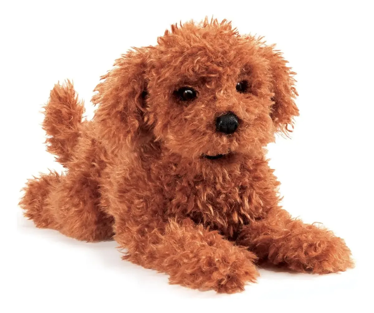 Brinquedo Folkmanis Puppy Hand Puppet Poodle