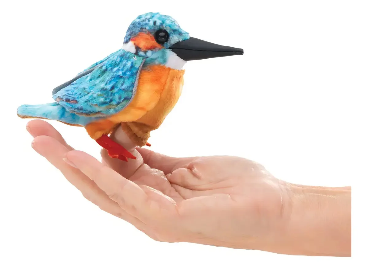 Boneco de dedo Folkmanis Mini Common Kingfisher