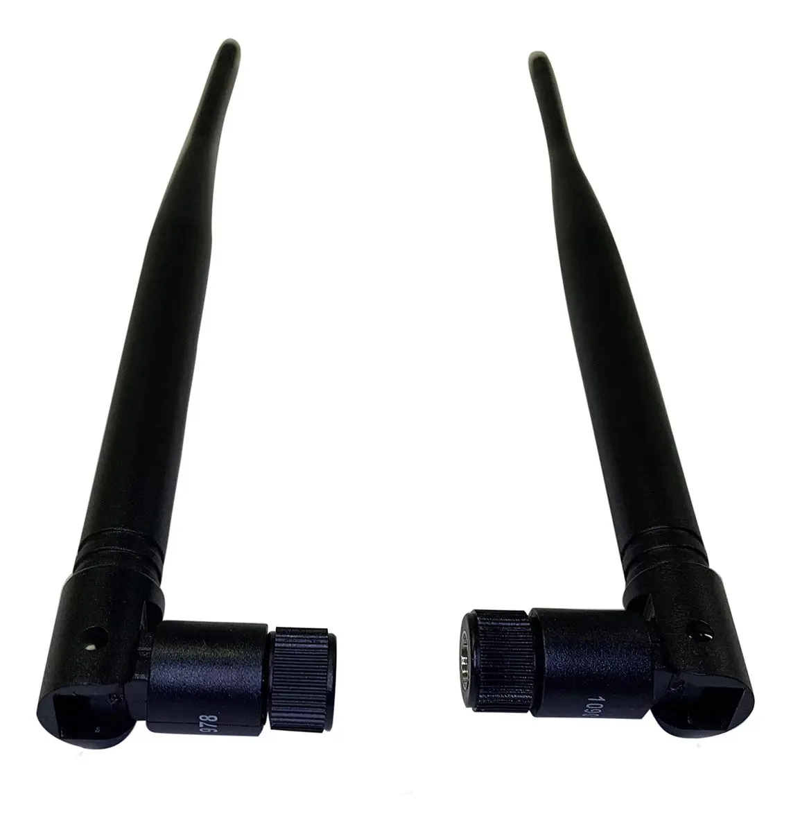 Pacote de Antenas ADS-B de 5 dBi (alta potência): Pacote de Antenas de 1090 MHz e 978 MHz para Rádios Definidos por Software (SDR) conectados a SMA e MCX