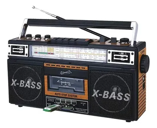 Supersonic Caixa de Som Bluetooth Preto