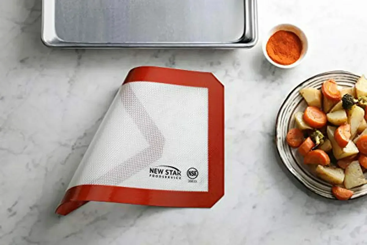 Tapete de cozimento vermelho New Star Foodservice 36833