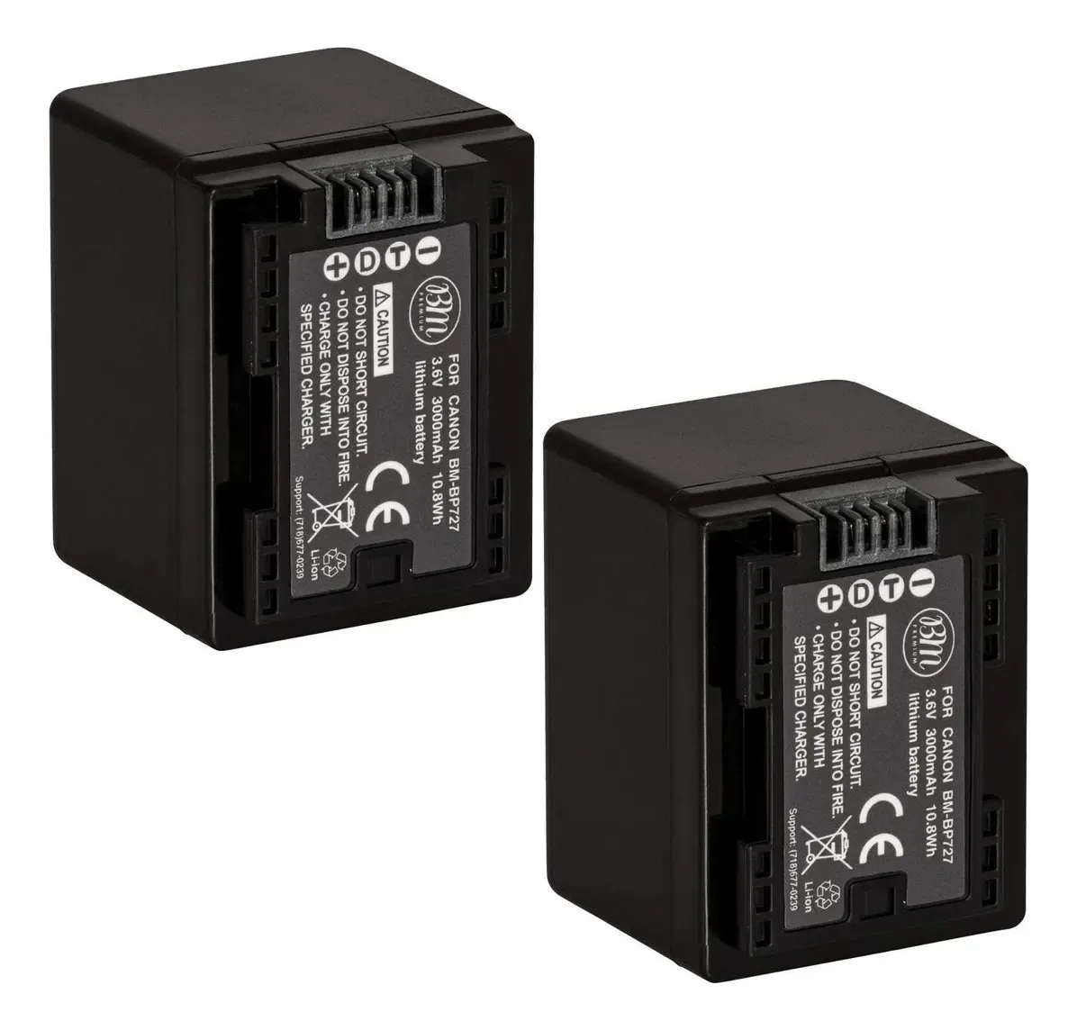 Baterias de câmera Bm Premium BM-BP727k2