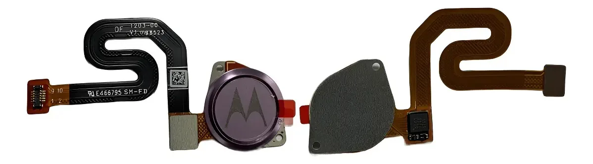 Flex Botao Biometria Para Moto G7 Power Xt1955-1 Nacional