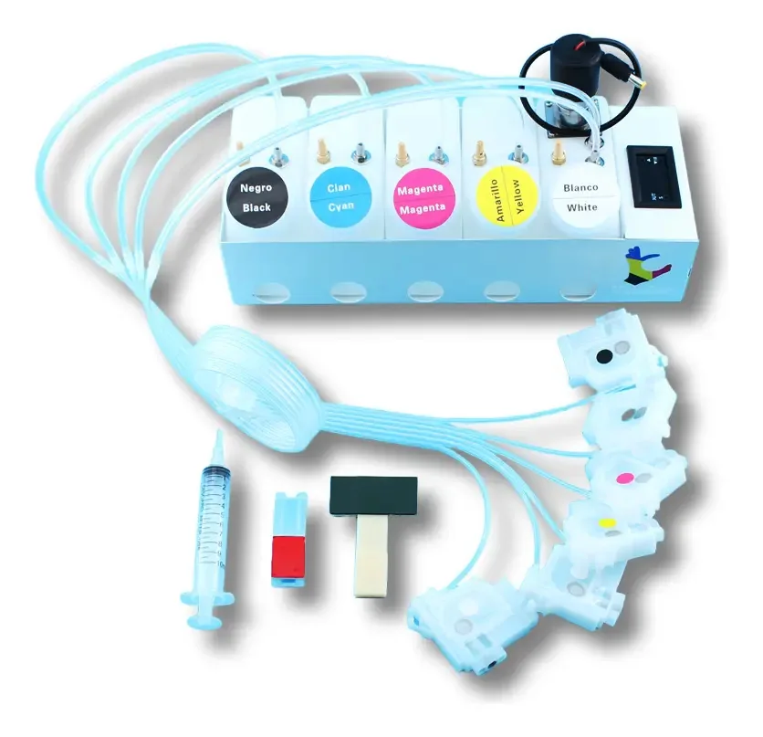 Kit Ciss Do Sistema De Fornecimento Contínuo De Tinta L1800