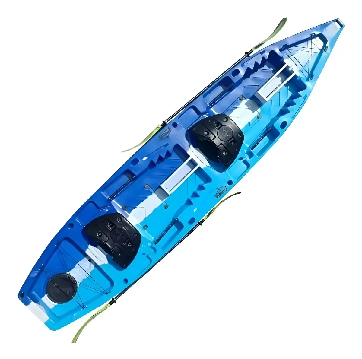 Caiaque Duplo Polaris Piraiba 2 Lugares 2 Remos Completo