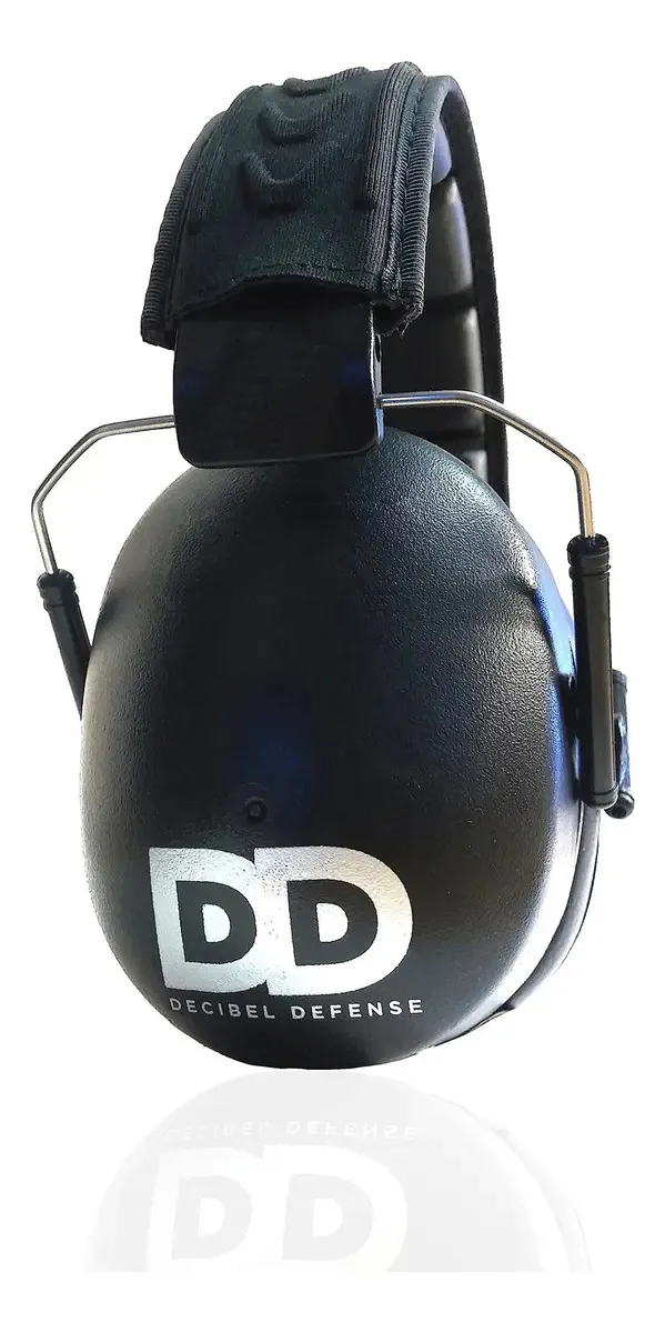 Protetores de ouvido Decibel Defense Professional Safety - 37db. Cor: Preto
